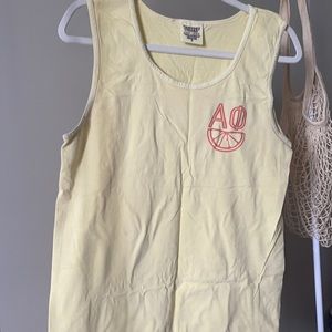 alpha phi comfort colors tank top